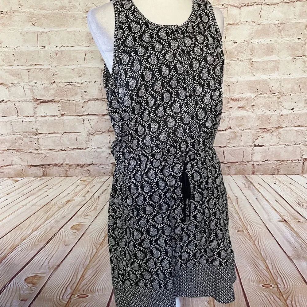 Lou & Grey paisley drawstring dress